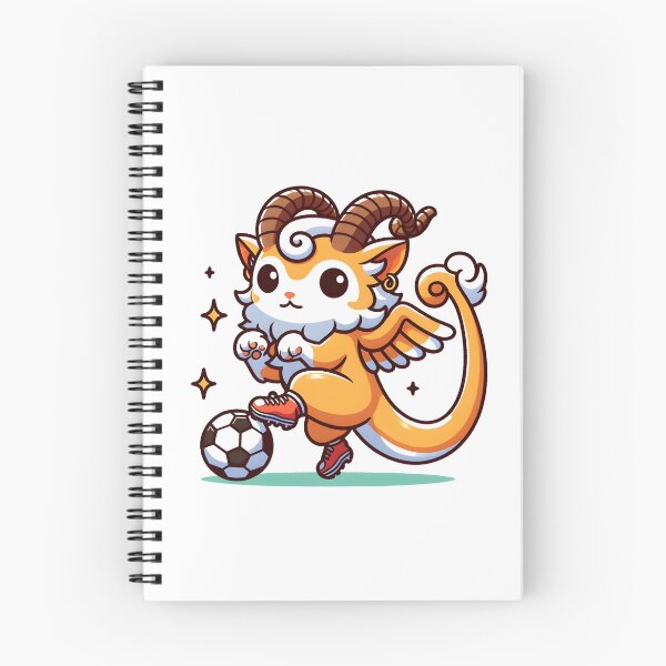 Item preview, Kawaii Chimera Playing Soccer designed and sold by CanvasCutie.