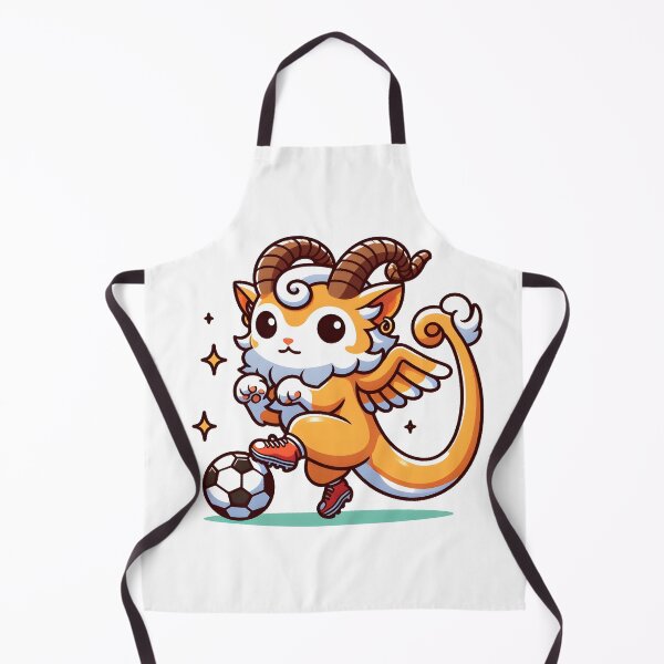 Item preview, Kawaii Chimera Playing Soccer designed and sold by CanvasCutie.