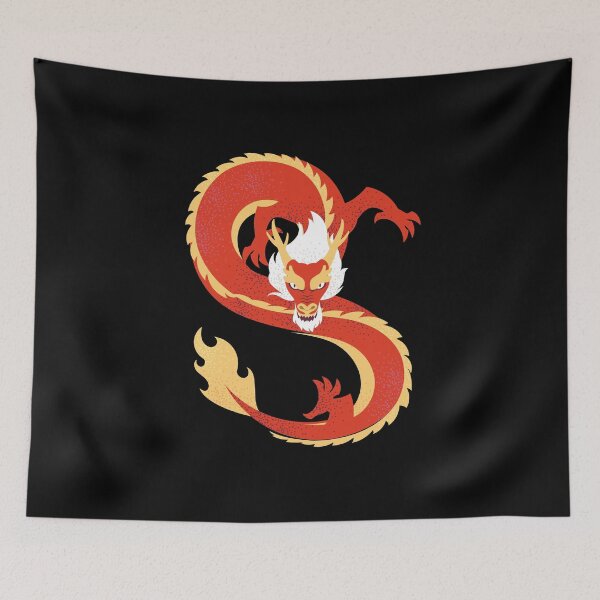 Item preview, Red Chinese Dragon designed and sold by snowshade.