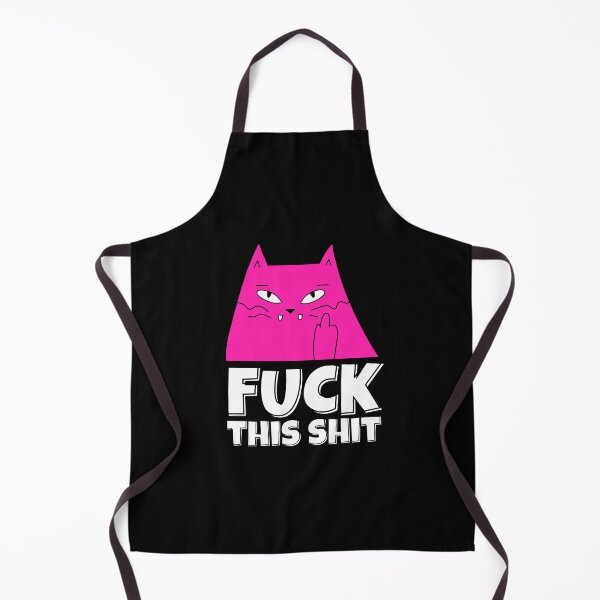 Item preview, Fuck This Shit Funny Swearing Cat  designed and sold by ricricswert.