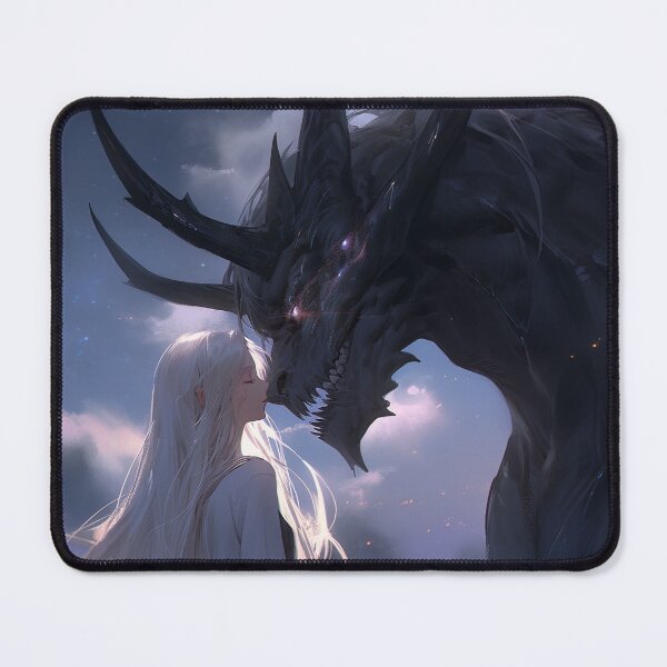 Item preview, Dusk Mystique Serene Gaze Anime Girl designed and sold by bubblegoth.