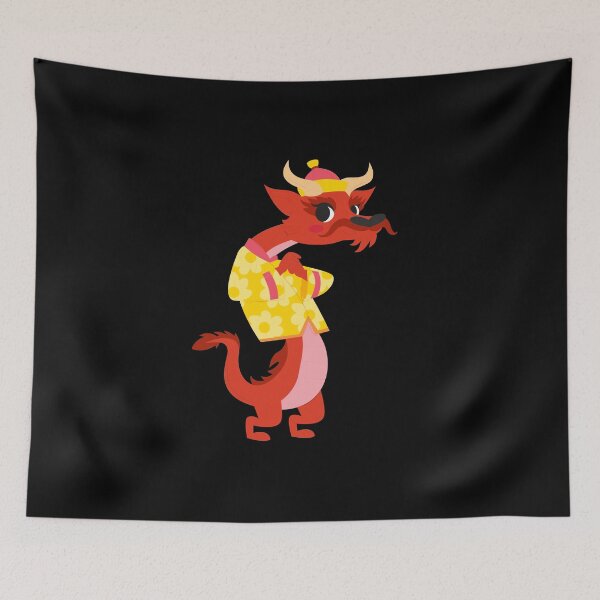 Item preview, Red Chinese Dragon designed and sold by snowshade.