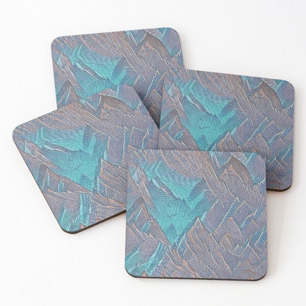 Item preview, Dragon Scale in Mountain Frost designed and sold by DreamingBeetle.