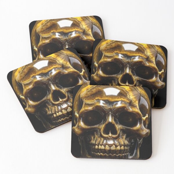 Item preview, Crystal Skull (Tigers Eye) designed and sold by Zendragon-Store.
