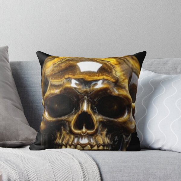 Item preview, Crystal Skull (Tigers Eye) designed and sold by Zendragon-Store.