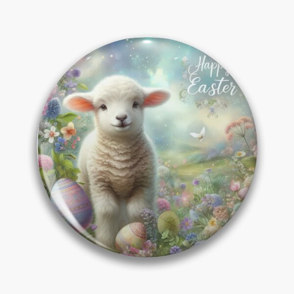 Item preview, lamb happy easter   designed and sold by Expressions-Sel.