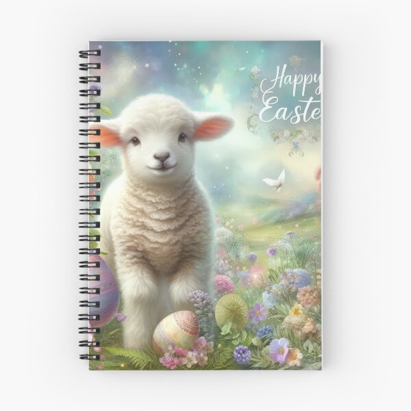 Item preview, lamb happy easter   designed and sold by Expressions-Sel.