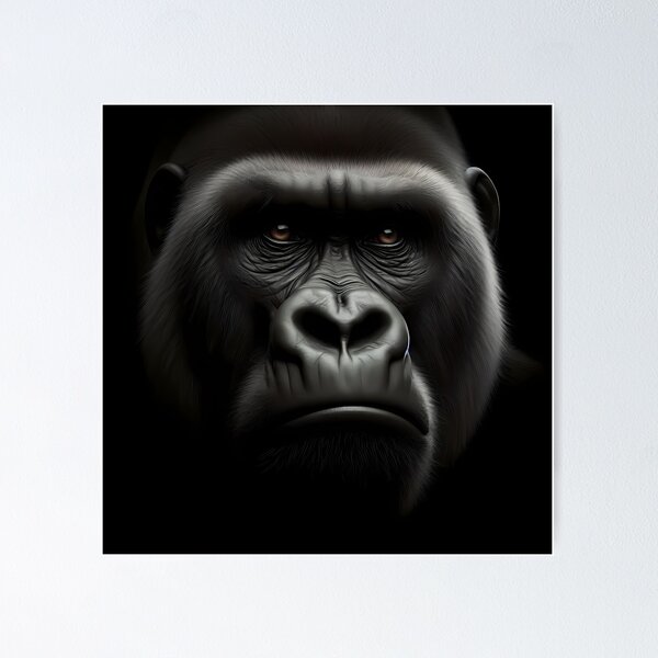 Item preview, Gorilla Art #9 | Gorilla Lovers designed and sold by ksgraphics222.
