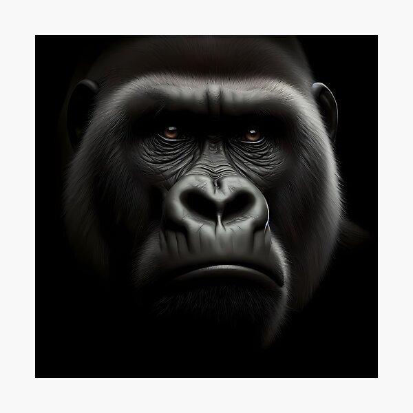 Item preview, Gorilla Art #9 | Gorilla Lovers designed and sold by ksgraphics222.