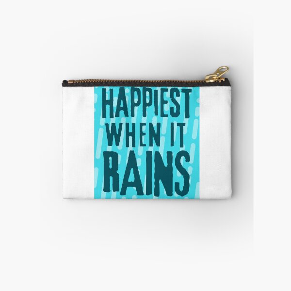 Item preview, Happiest When It Rains Design designed and sold by CarefulCreation.