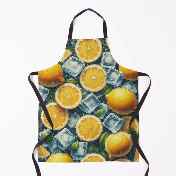 Item preview, Icey lemons designed and sold by Vkinsify.