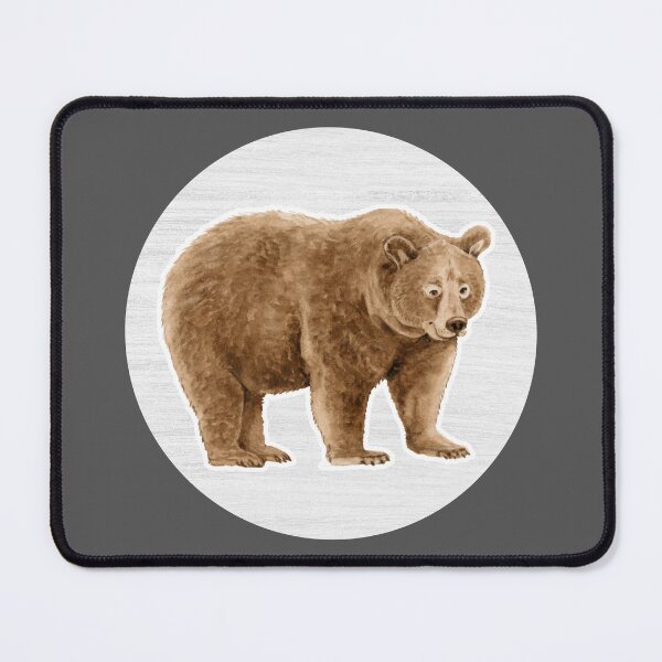 Item preview, Bear Watercolor Drawing designed and sold by LivingColorful.