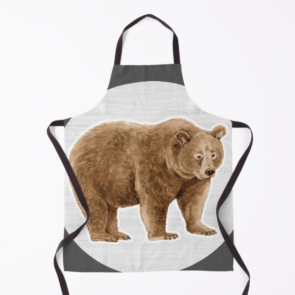 Item preview, Bear Watercolor Drawing designed and sold by LivingColorful.