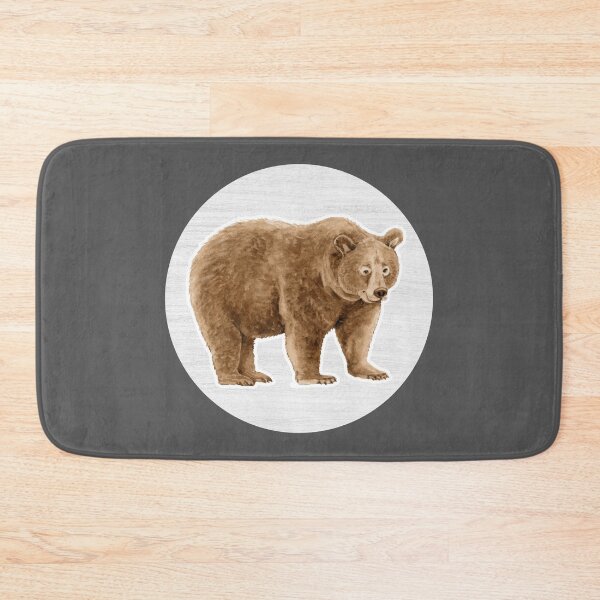 Item preview, Bear Watercolor Drawing designed and sold by LivingColorful.