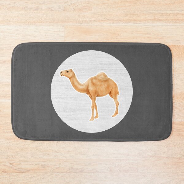 Item preview, Camel Watercolor Drawing designed and sold by LivingColorful.