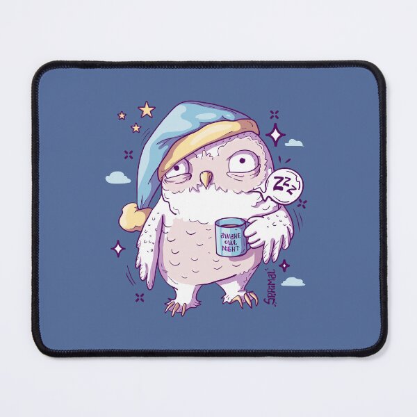 Item preview, Did Not Sleep Owl Night - Sleep-Deprived Owl Humor designed and sold by SPIRIMAL.