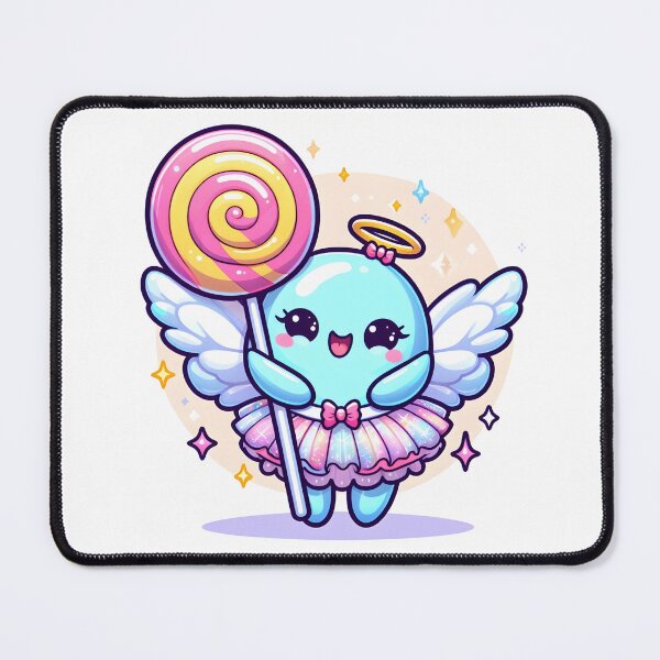Item preview, Kawaii Banshee with A Giant Lollipop designed and sold by CanvasCutie.