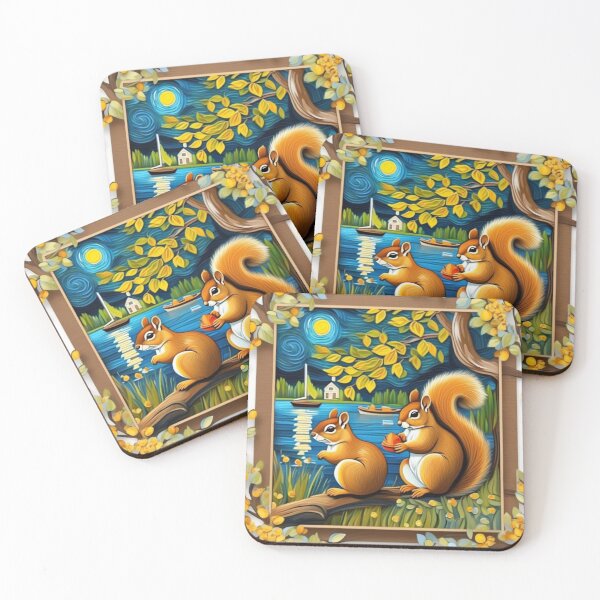 Item preview, Cute Squirrels Residing Near The River Zoo Pals Animal Cutest T-Shirts designed and sold by sportsimpact.