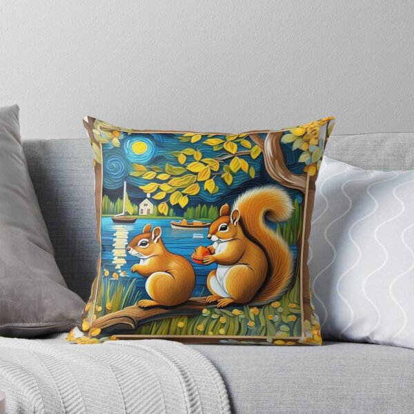 Item preview, Cute Squirrels Residing Near The River Zoo Pals Animal Cutest T-Shirts designed and sold by sportsimpact.