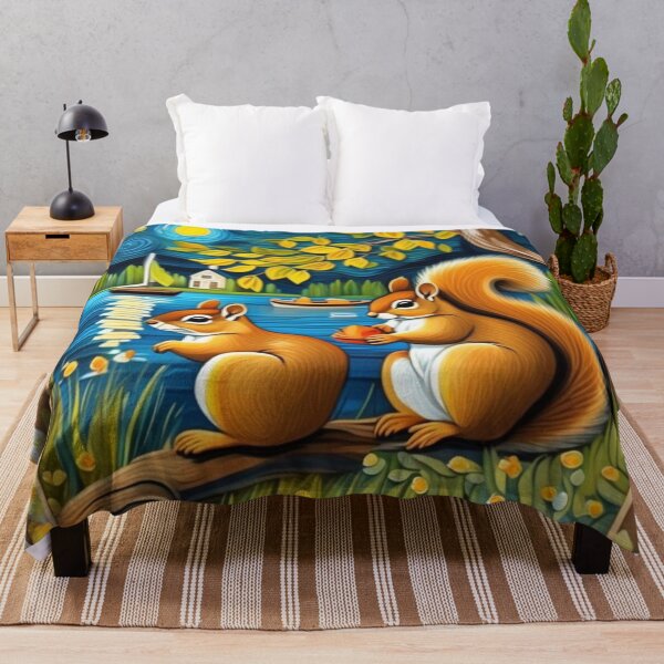 Item preview, Cute Squirrels Residing Near The River Zoo Pals Animal Cutest T-Shirts designed and sold by sportsimpact.