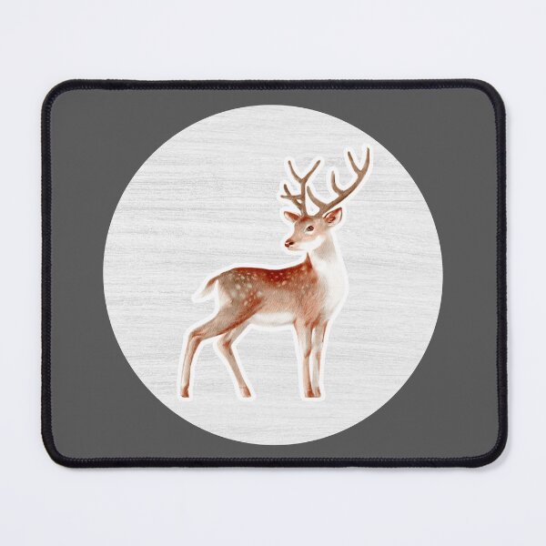 Item preview, Deer Watercolor Drawing designed and sold by LivingColorful.