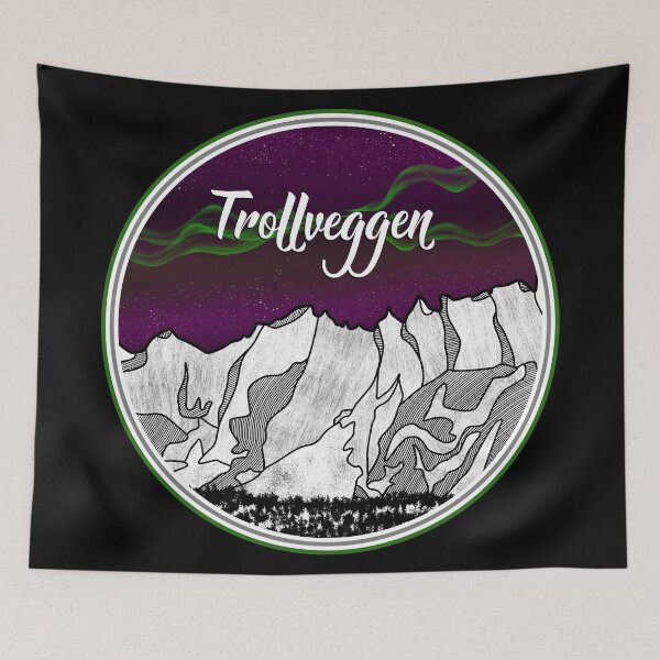Artikelvorschau, Trollveggen TROLL WAND entworfen und verkauft von ekpatterns.