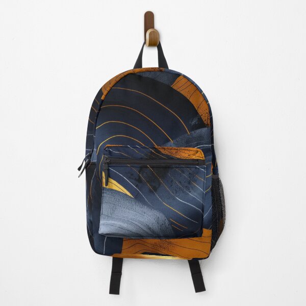 Item preview, Luxurious Dark Aesthetics: Golden & Blue Minimalism designed and sold by Ace Apparel Attire.