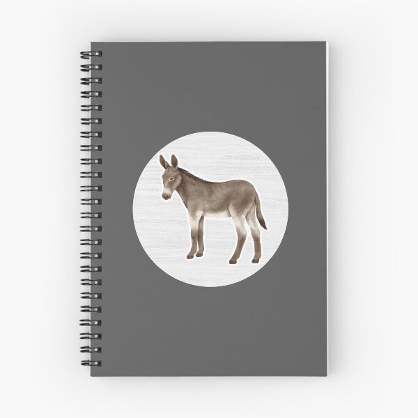 Item preview, Donkey Watercolor Drawing designed and sold by LivingColorful.
