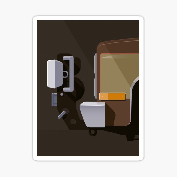 The Unknown Stuntman – Truck Front Sticker