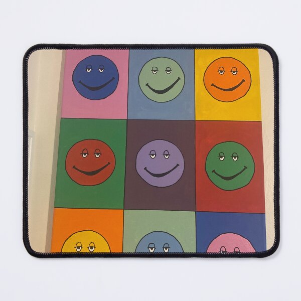 Item preview, Dazed and confused Warhol smileys designed and sold by NincompoopArt.