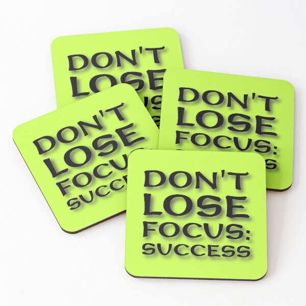 Item preview, (BF) Don't lose focus: Success designed and sold by greatvibes4u.
