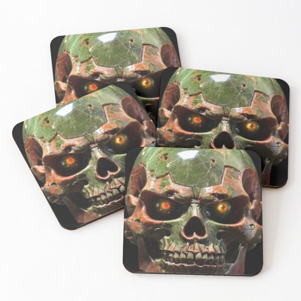 Item preview, Crystal Skull (Unakite) designed and sold by Zendragon-Store.