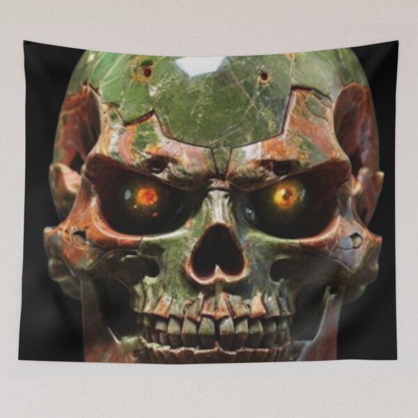 Item preview, Crystal Skull (Unakite) designed and sold by Zendragon-Store.