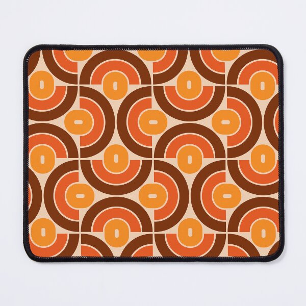 Item preview, Retro 70s Mid Mod Geometric Pattern designed and sold by tonymagnerart.