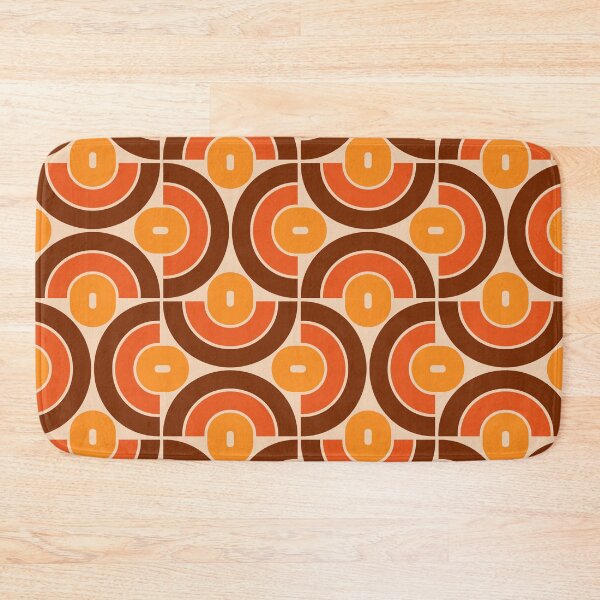 Item preview, Retro 70s Mid Mod Geometric Pattern designed and sold by tonymagnerart.