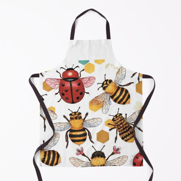 Item preview, Ladybugs With Bees Insects Ladybird bugslovely designed and sold by DunuStore.