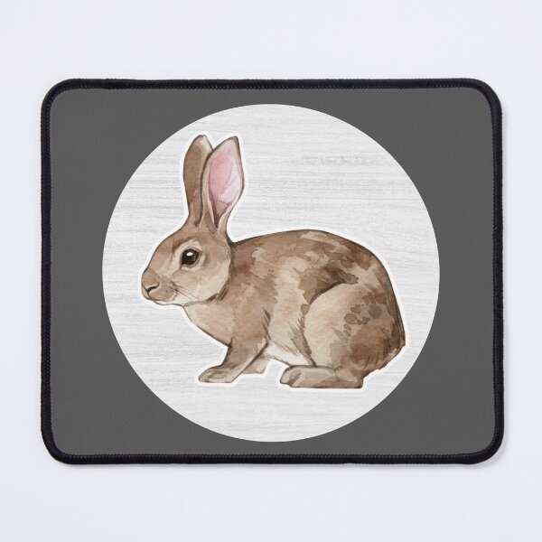 Item preview, Rabbit Watercolor Drawing designed and sold by LivingColorful.