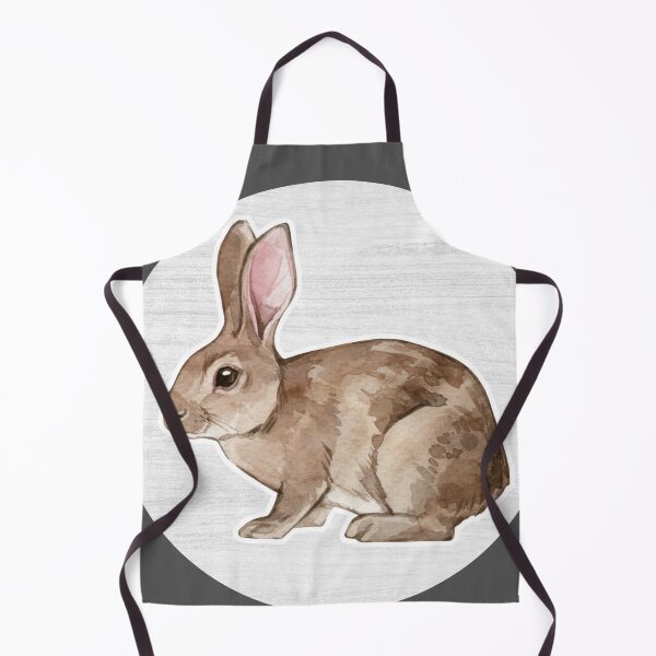 Item preview, Rabbit Watercolor Drawing designed and sold by LivingColorful.