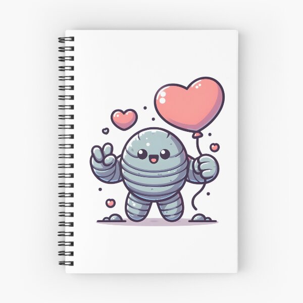 Item preview, Kawaii Kawaii Golem With Heart-Shaped Balloon designed and sold by CanvasCutie.