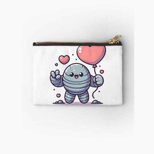 Item preview, Kawaii Kawaii Golem With Heart-Shaped Balloon designed and sold by CanvasCutie.