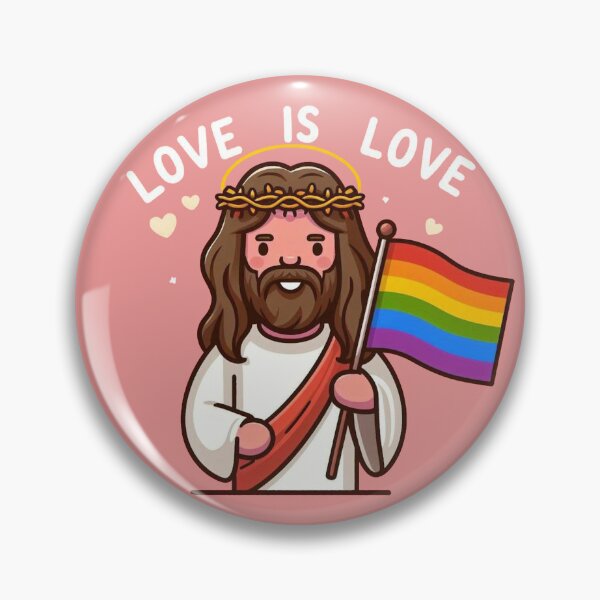 Item preview, Gay Jesus love is love designed and sold by Vkinsify.