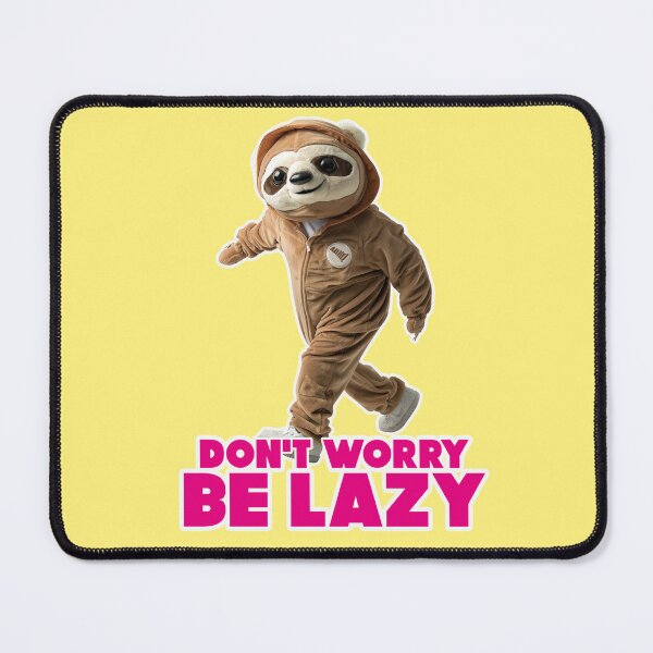 Item preview, funny sloth mascot designed and sold by Mauswohn.