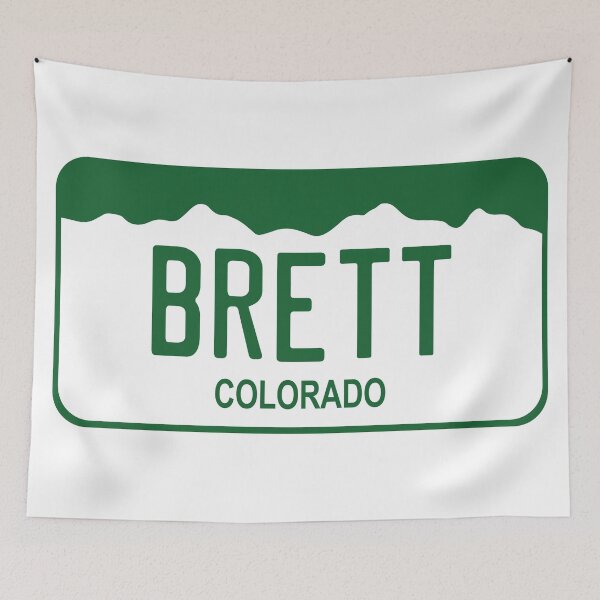 Item preview, Colorado License Plate - Brett designed and sold by rracheell.