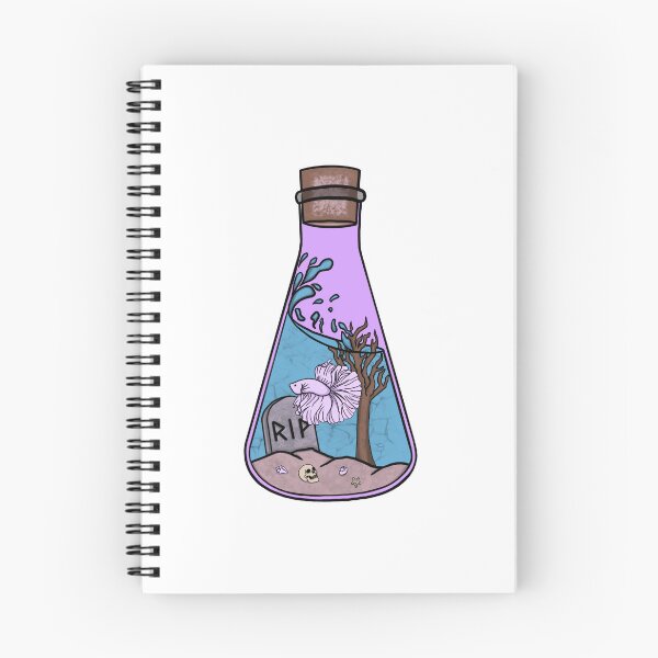 Item preview, Betta fish in beaker designed and sold by P1PGirl.