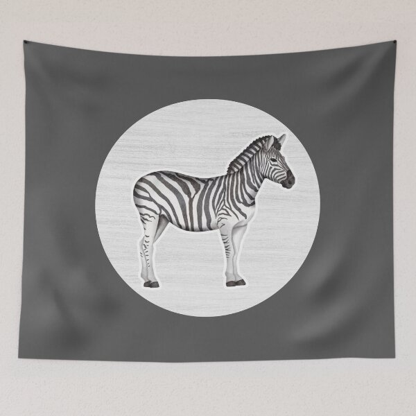 Item preview, Zebra Watercolor Drawing designed and sold by LivingColorful.