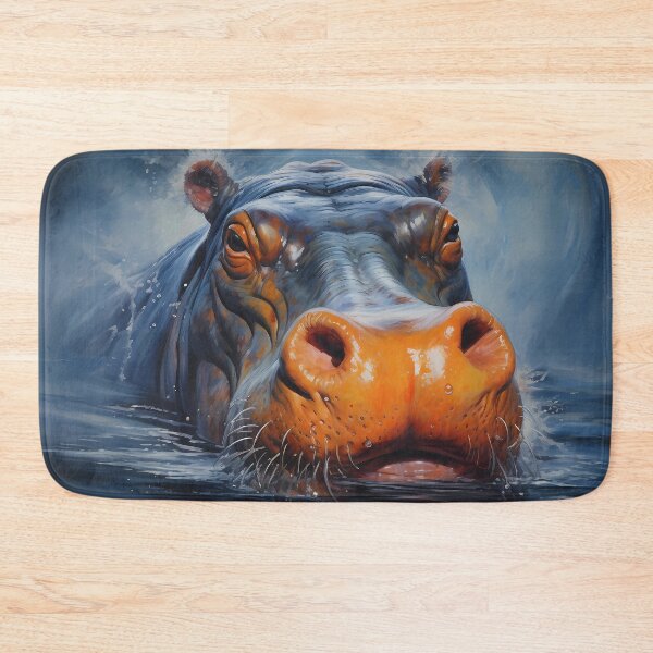 Item preview, Hippo Art #10 | Hippo Lovers designed and sold by ksgraphics222.