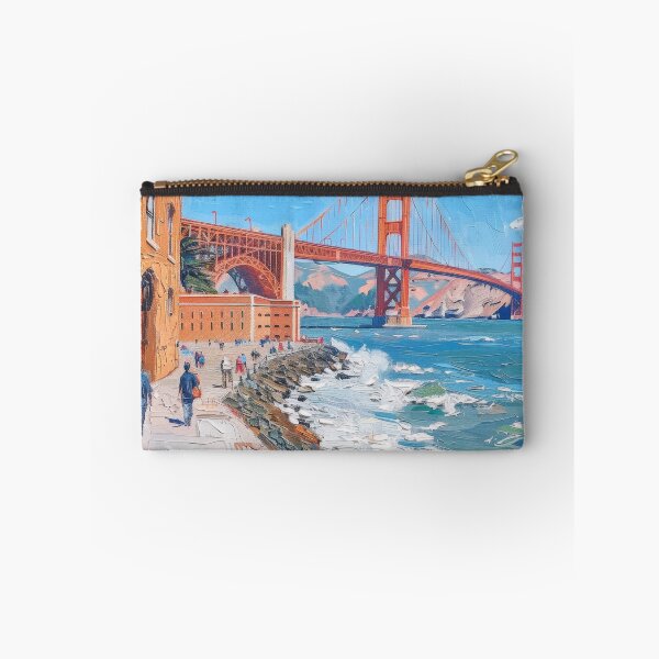 Item preview, CRIMSON SPAN BY THE BAY designed and sold by ArtbyRolleen.