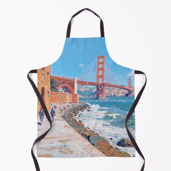 Item preview, CRIMSON SPAN BY THE BAY designed and sold by ArtbyRolleen.
