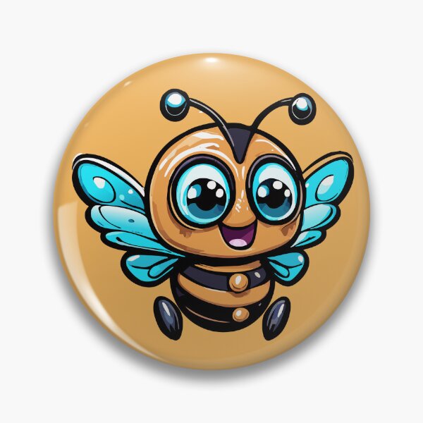 Item preview, Bumblebee Smiling Happy Cute designed and sold by ArtPuffen.