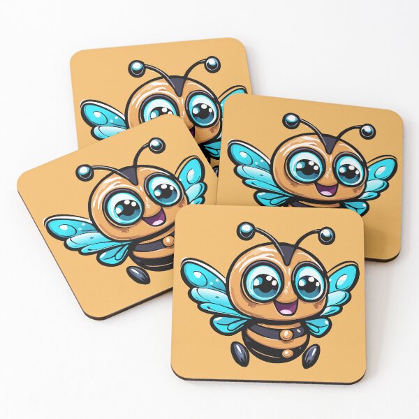 Item preview, Bumblebee Smiling Happy Cute designed and sold by ArtPuffen.